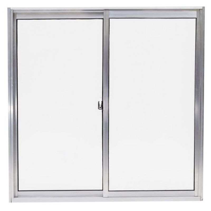 Janela-de-Correr-2-Folhas-sem-Grade-Aluminio-Brilhante-100x120cm