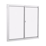 Janela-de-Correr-2-Folhas-sem-Grade-Aluminio-Brilhante-100x120cm