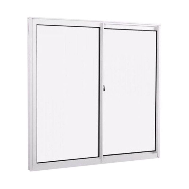 Janela-de-Correr-2-Folhas-sem-Grade-Aluminio-Brilhante-100x120cm