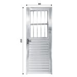 Porta-Postigo-Vidro-Boreal-Aluminio-Brilhante-Direito-210x80cm