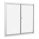 Janela-de-Correr-2-Folhas-sem-Grade-Aluminio-Brilhante-100x150cm