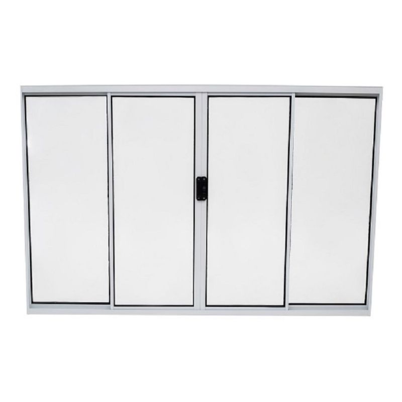 Janela-de-Correr-4-Folhas-sem-Grade-Aluminio-Branco-100x120cm