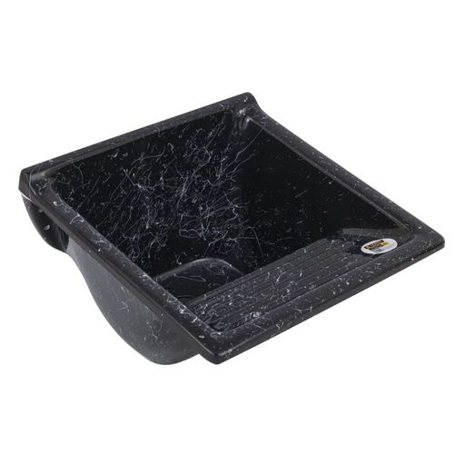 Tanque de Marmore Sintético 20 Litros 45x45 cm Fixação Parede Onix