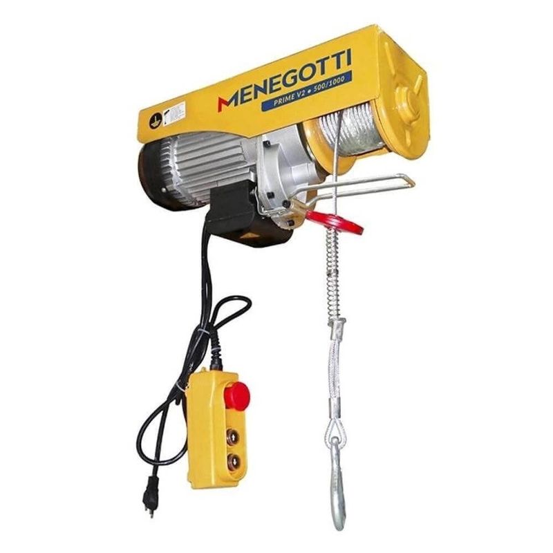 Guincho-de-Coluna-500-1000Kg-2000W-Prime-500-V2-Mono-220V-Menegotti