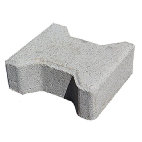 Piso Intertravado Cimentício Duplo T Natural 15x17x6cm Itauara