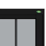 Janela-de-Correr-2-Folhas-com-Grade-Aluminio-Preto-100x150cm