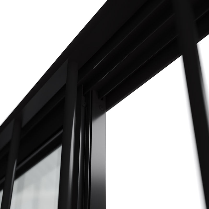 Janela-de-Correr-2-Folhas-com-Grade-Aluminio-Preto-100x150cm