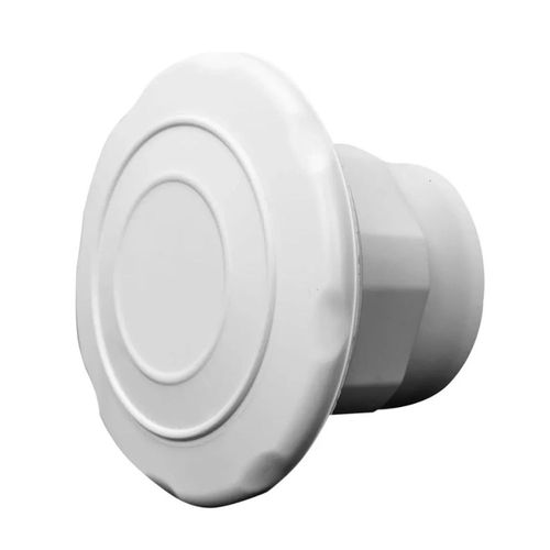 Dispositivo de Rosca para Piscina de Fibra 1.1/2" Branco Brustec