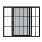 Janela-de-Correr-2-Folhas-com-Grade-Aluminio-Preto-80x80cm