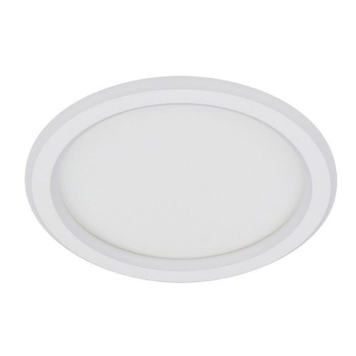 Plafon de LED Sobrepor Slim Branco 36W 30cm 2880 Lúmens 3 em 1