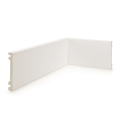 Rodapé Alizar Liso Branco 10x240cm