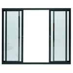 Janela-de-Correr-4-Folhas-sem-Grade-Aluminio-Preto-100x200cm