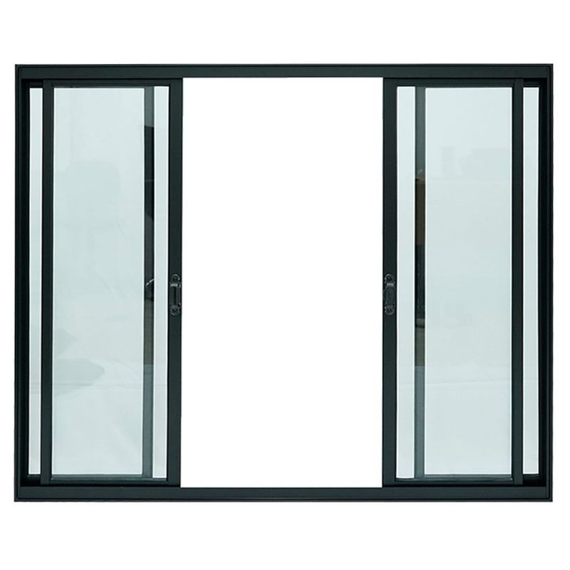 Janela-de-Correr-4-Folhas-sem-Grade-Aluminio-Preto-100x200cm