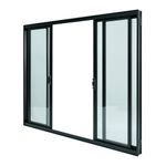 Janela-de-Correr-4-Folhas-sem-Grade-Aluminio-Preto-100x200cm