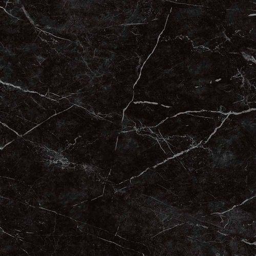 Piso Marmo Nero HD Retificado Polido Preto 80x80 2,62m2 Rochamaxx