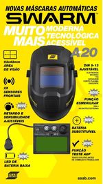 Mascara-de-Solda-Automatica-9-a-13-SWARM-A20-CA47.684-ESAB