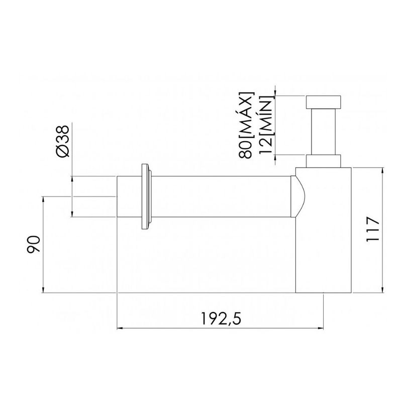 Sifao-Copo-Rigido-para-Lavatorio-Metal-Preto-1x1.1-2--Esteves