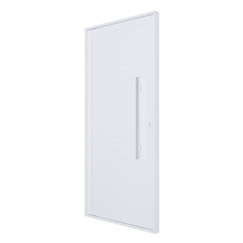 Porta-Pivotante-Aluminio-Branco-com-Puxador-Esquerdo-210x100cm