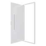 Porta-Pivotante-Aluminio-Branco-com-Puxador-Esquerdo-210x100cm