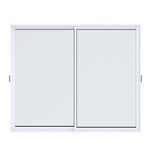 Janela-de-Correr-2-Folhas-sem-Grade-Aluminio-Branco-80x80cm
