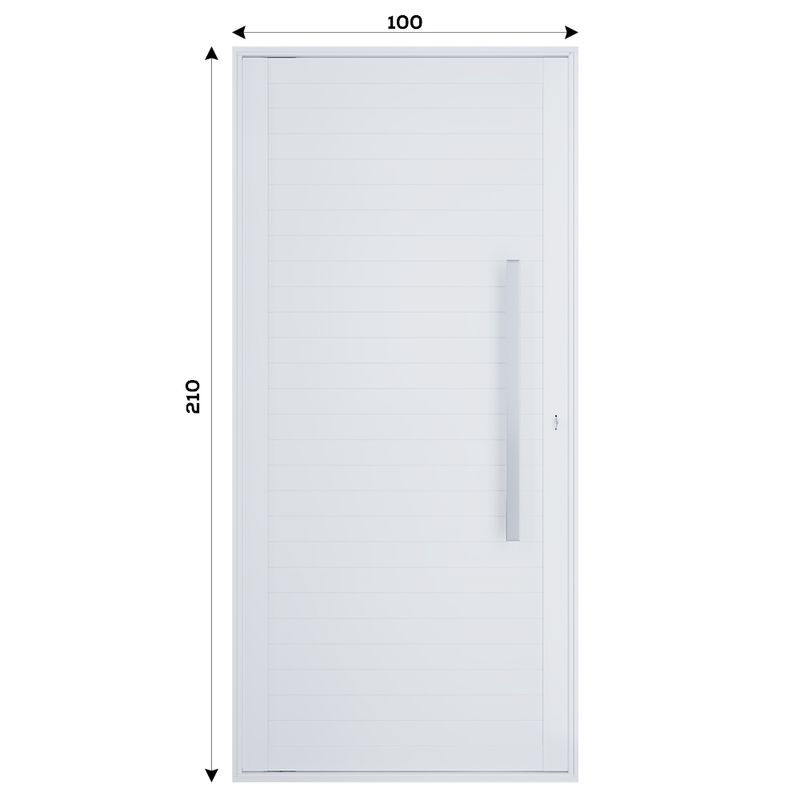 Porta-Pivotante-Aluminio-Branco-com-Puxador-Esquerdo-210x100cm