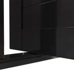 Porta-Pivotante-Aluminio-Preto-com-Puxador-Esquerdo-210x100cm