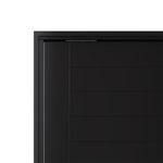 Porta-Pivotante-Aluminio-Preto-com-Puxador-Esquerdo-210x100cm