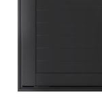 Porta-Pivotante-Aluminio-Preto-com-Puxador-Esquerdo-210x100cm