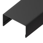 Perfil-Guia-Inferior-Preto-Liso-Fit-300cm