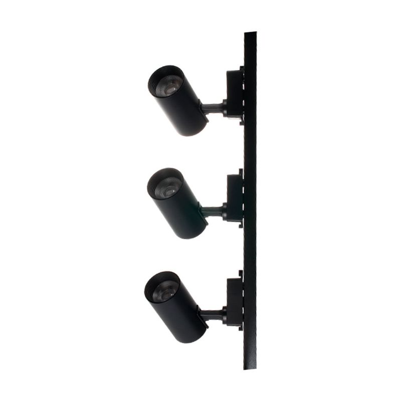 Kit-Trilho-Authentic-Preto-com-3-Spots-LED-12W-840-Lumens-Luz-Amarela