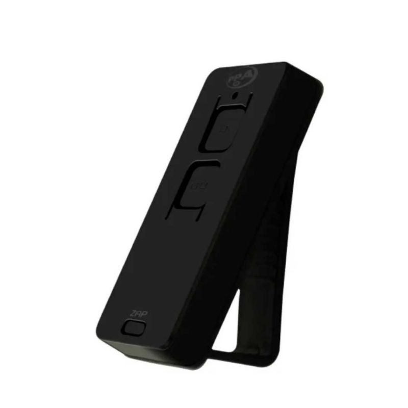 Controle-Remoto-Zap-Pop-43393MHz-1-Canal-e-2-Botoes-Preto-PPA