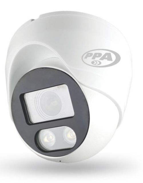 Câmera IP Dome Metal/Plastic 5MP IR20 Full HD (1080P) Lente 3.6mm IP66