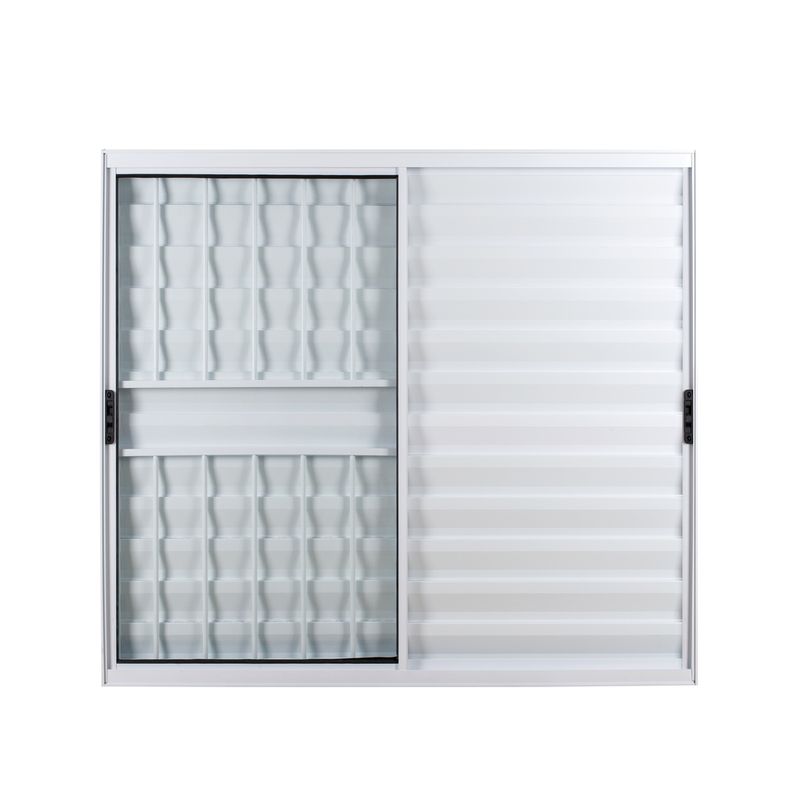 Veneziana-3-Folhas-com-Grade-Aluminio-Branco-100x150cm