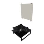 Kit-Banheiro-Vidro-Cuba-Bancada-e-Espelho-S40-Calacata-Preto-40cm