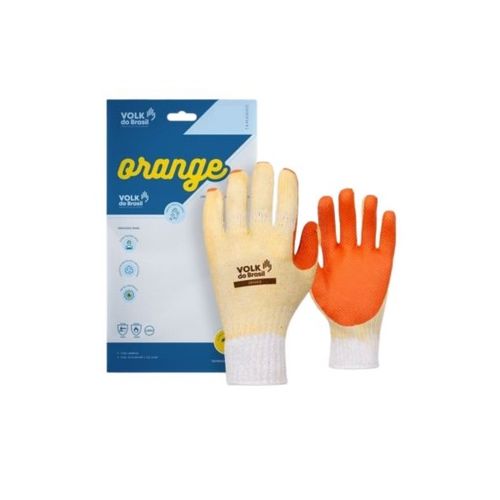 Luva Segurança Orange Laranja Tam G Ca21367 Volk