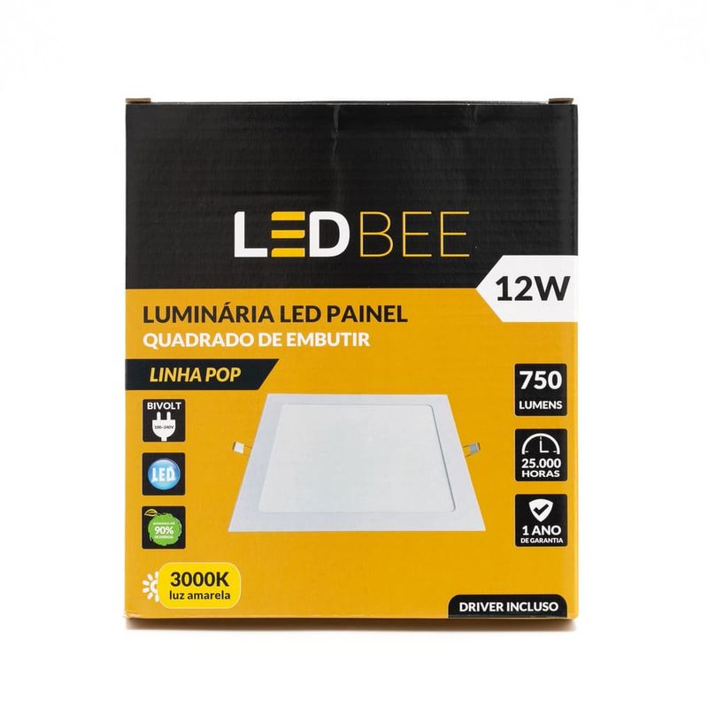 Painel-de-LED-Embutir-Pop-12W-17x17cm-840-Lumens-Luz-Amarela