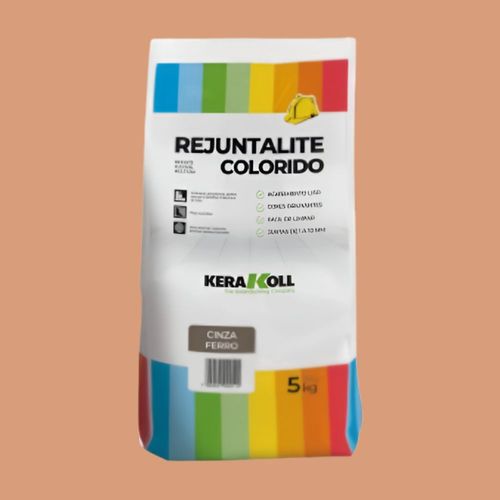 Rejunte Cerâmica e Porcelanato Pau Brasil 5kg Kerakoll