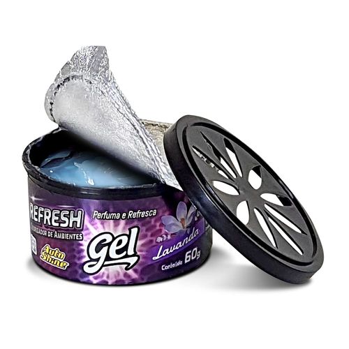 Odorizador de Ambientes Refresh Gel Lavanda 60g Autoshine