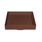 Ralo-Invisivel-Quadrado-Marrom-10X10cm-Estrela