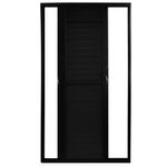 Porta-Balcao-Veneziana-3-Folhas-Vidro-Liso-Aluminio-Preto-210x150cm