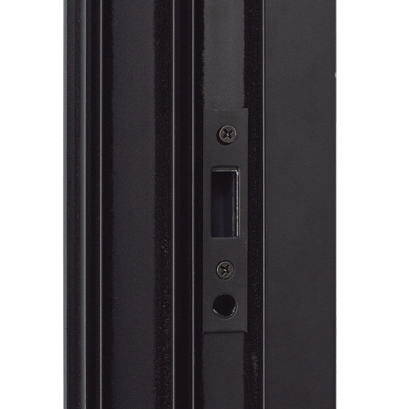 Porta-Balcao-Veneziana-3-Folhas-Vidro-Liso-Aluminio-Preto-210x150cm