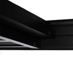 Porta-Balcao-Veneziana-3-Folhas-Vidro-Liso-Aluminio-Preto-210x150cm