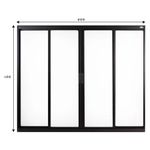 Janela-de-Correr-4-Folhas-sem-Grade-Aluminio-Preto-100x200cm