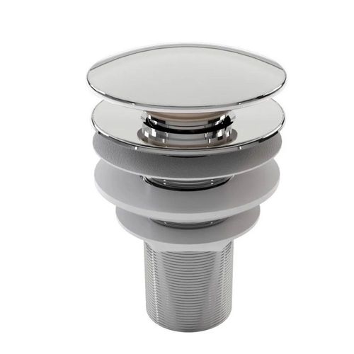 Válvula Plástica Click Redonda Tanque 1.1/4" Luconi