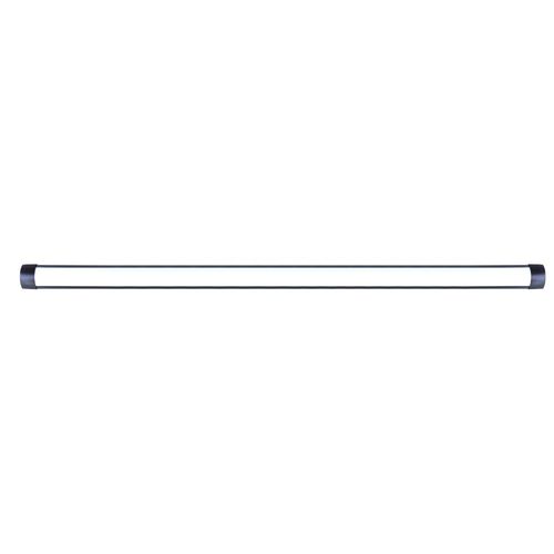 Luminária Led Elegance Fit Preta Sobrepor 72W 200cm Luz Branca