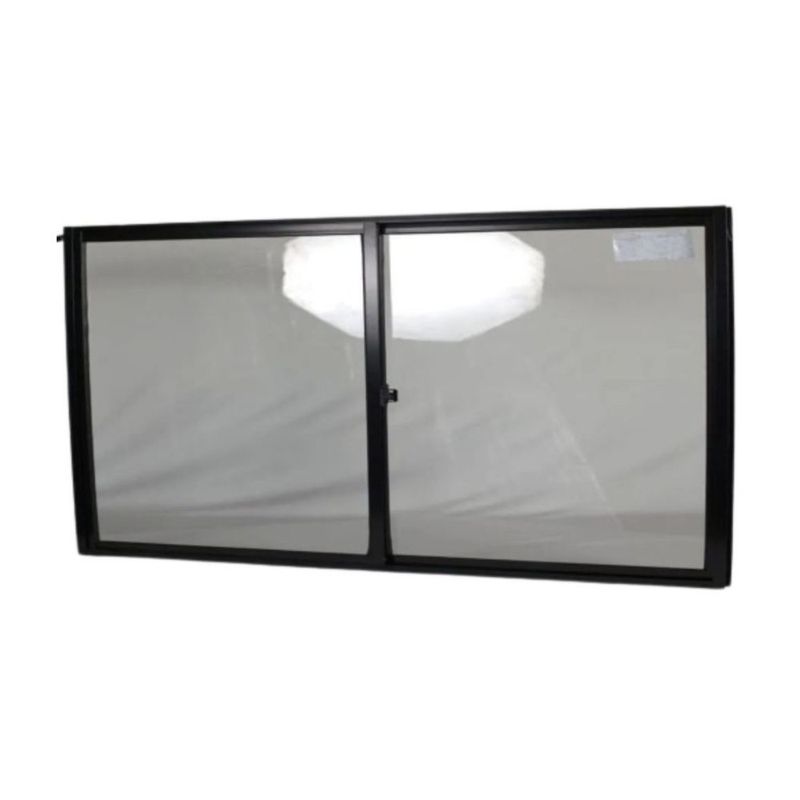 Janela-de-Correr-2-Folhas-sem-Grade-Aluminio-Preto-100x100cm