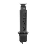 Torre-de-Tomada-Embutir-2-Modulos-e-1-Entrada-USB-com-cabo-de-15m