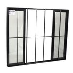 Janela-de-Correr-4-Folhas-com-Grade-Aluminio-Preto-100x120cm