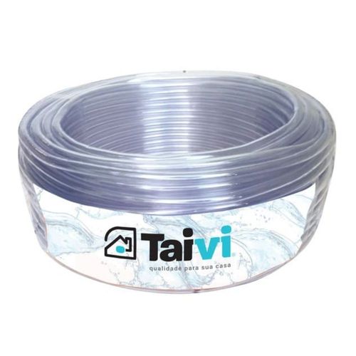 Mangueira Lisa PVC 5/16" 15m Transparente Taivi