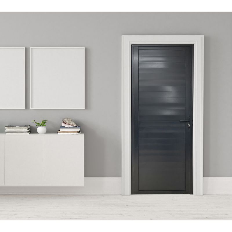 Porta-Laminada-Fechada-Aluminio-Preto-Esquerdo-210x80cm